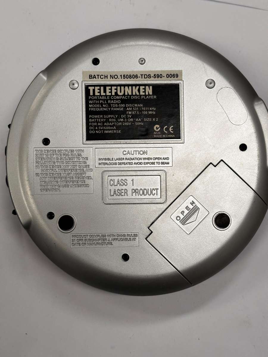 CD player and Radio - Telefunken