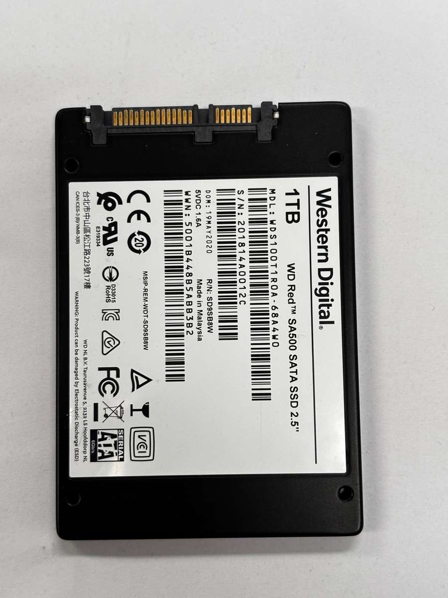 NAS SSD - 1TB Western Digital