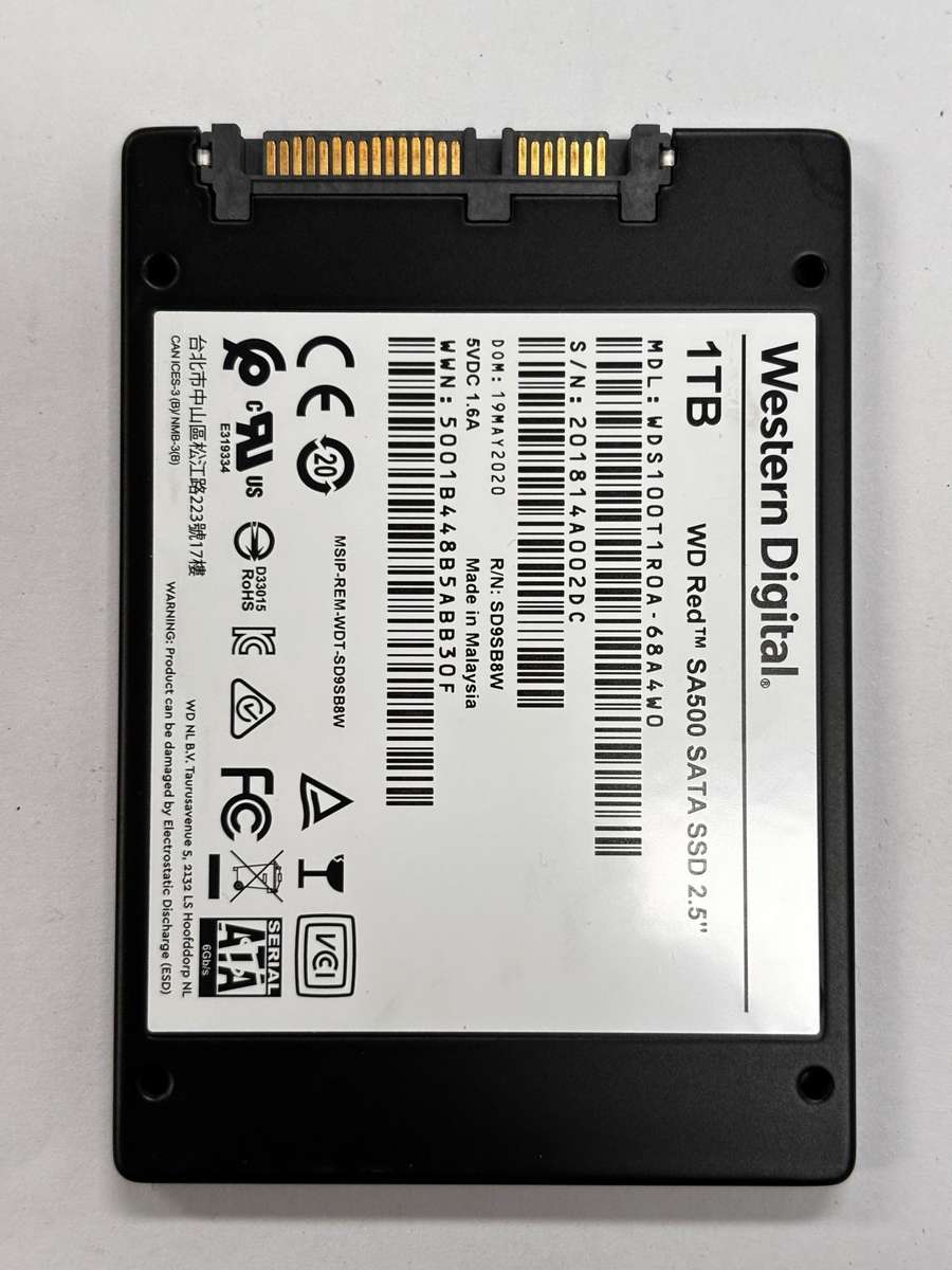 NAS SSD - 1TB Western Digital