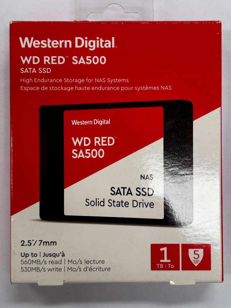 NAS SSD - 1TB Western Digital
