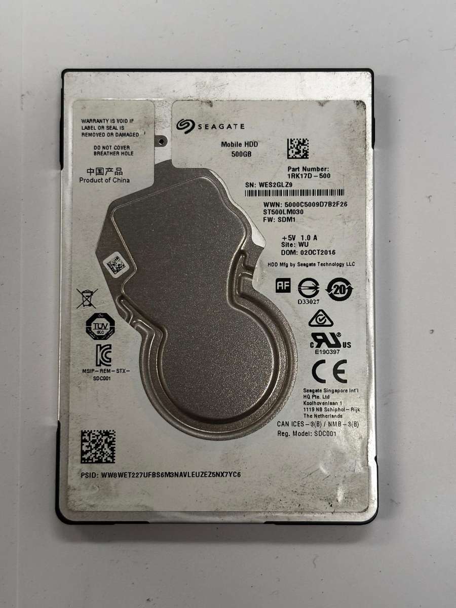 HDD - 500GB Seagate