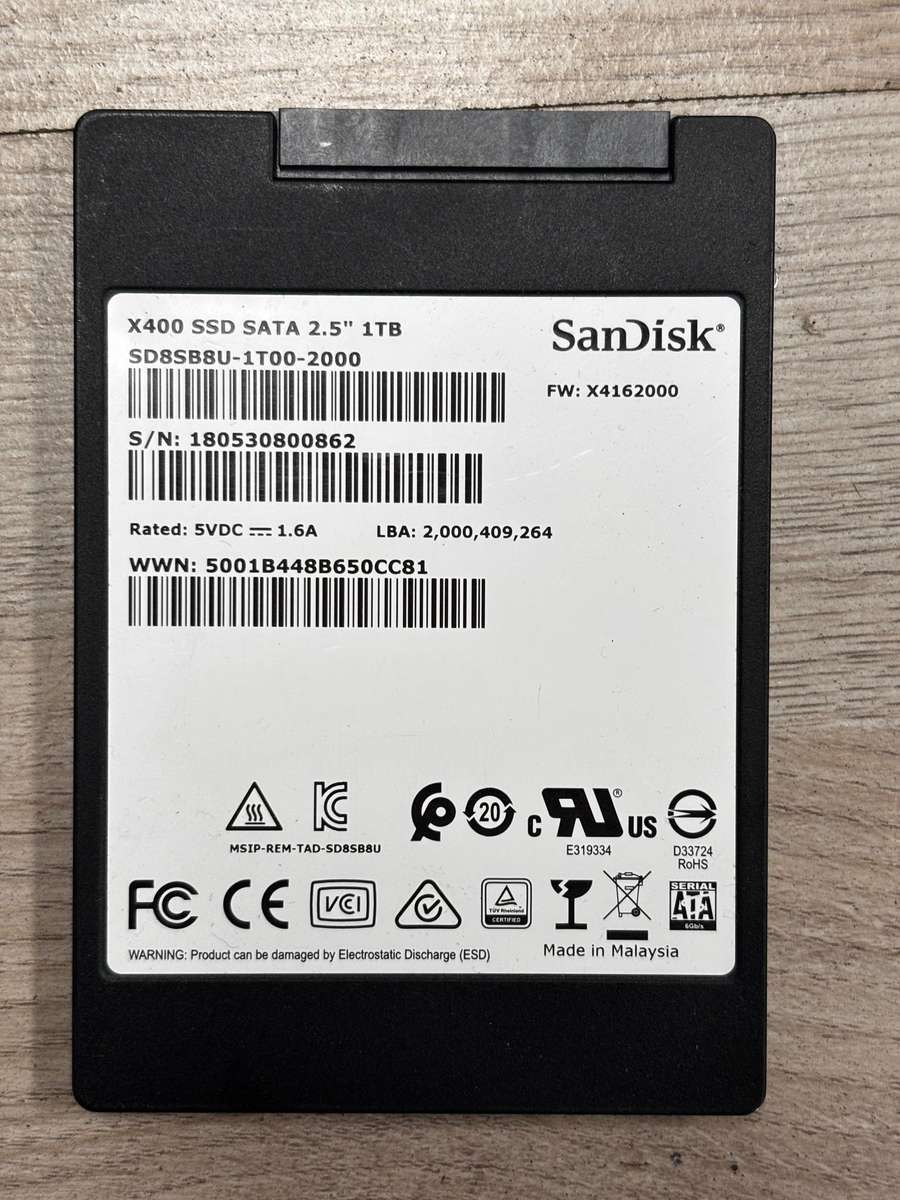 SSD - 1TB SanDisk