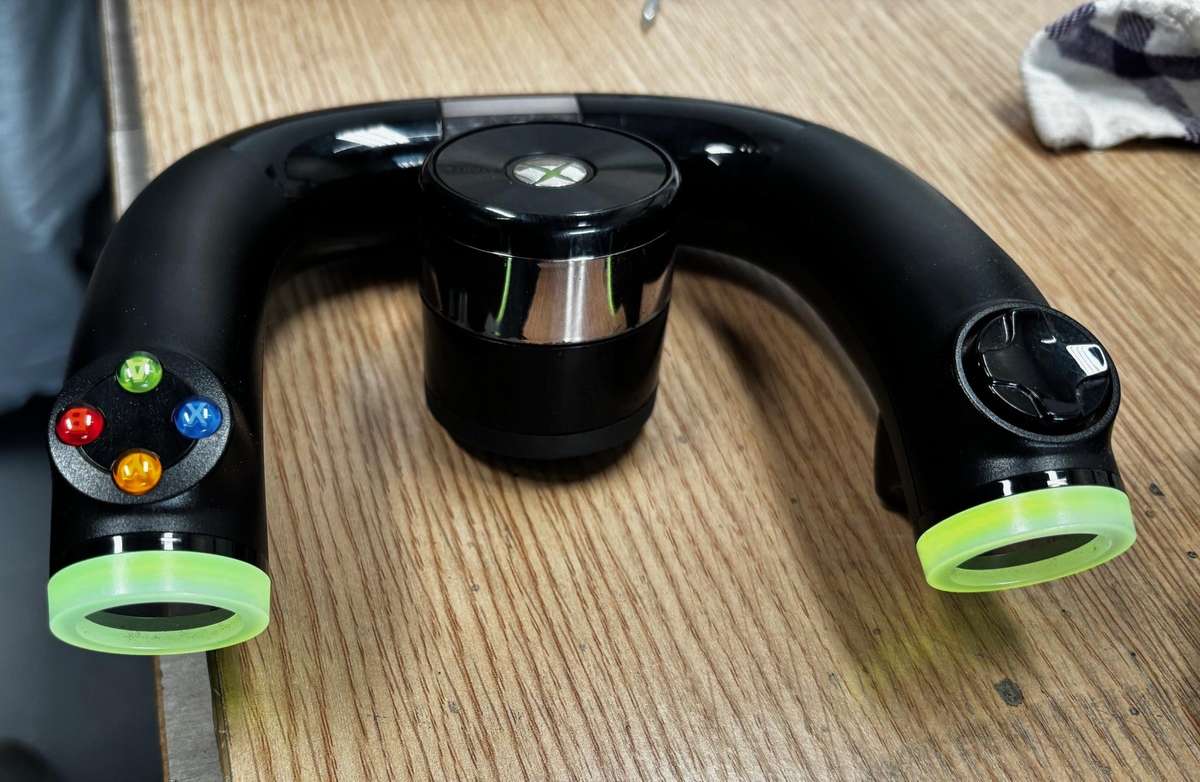 XBox 360 steering wheel