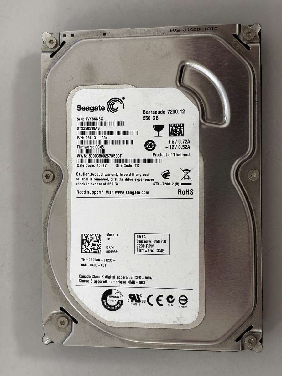 HDD - Seagate 250GB
