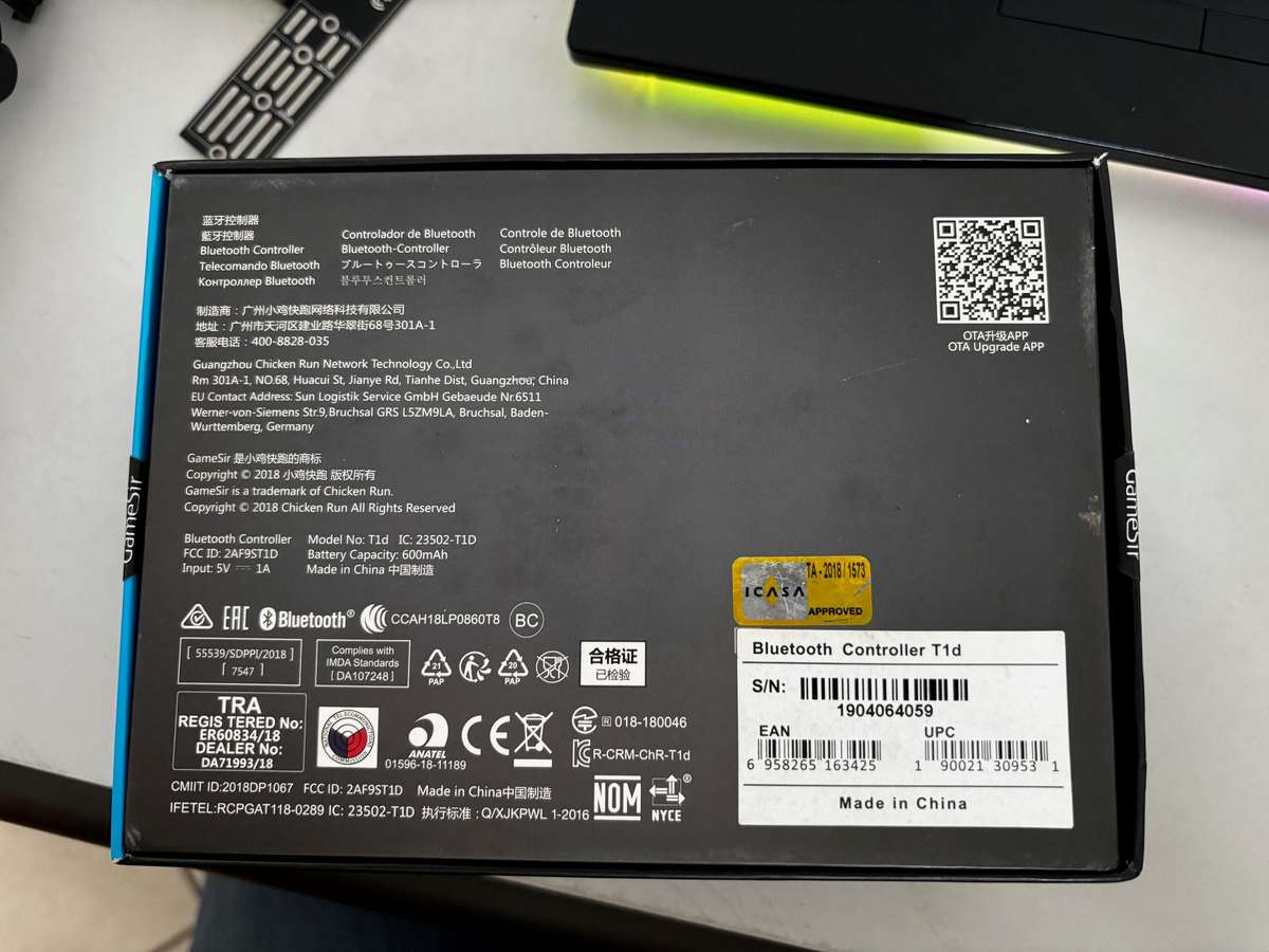 Bluetooth Controller