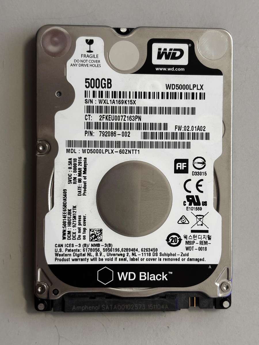 HDD - 500GB Western Digital