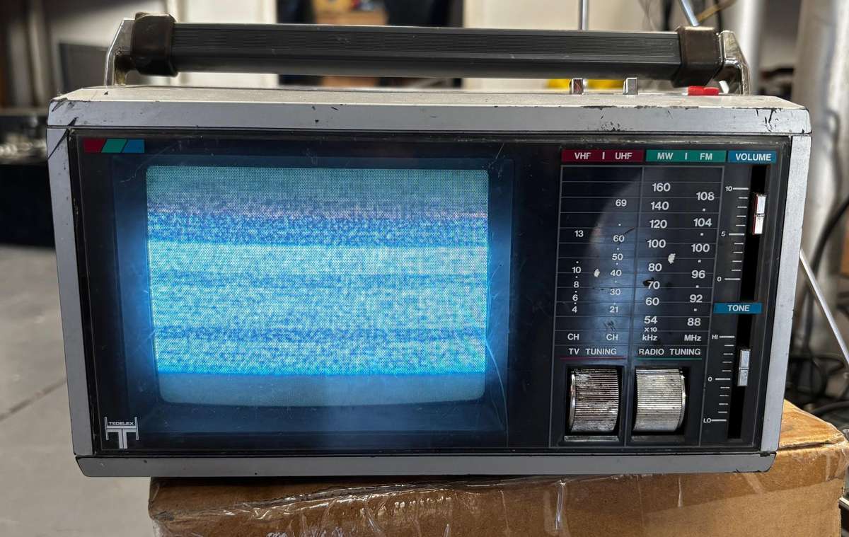 VINTAGE TEDELEX TV RADIO