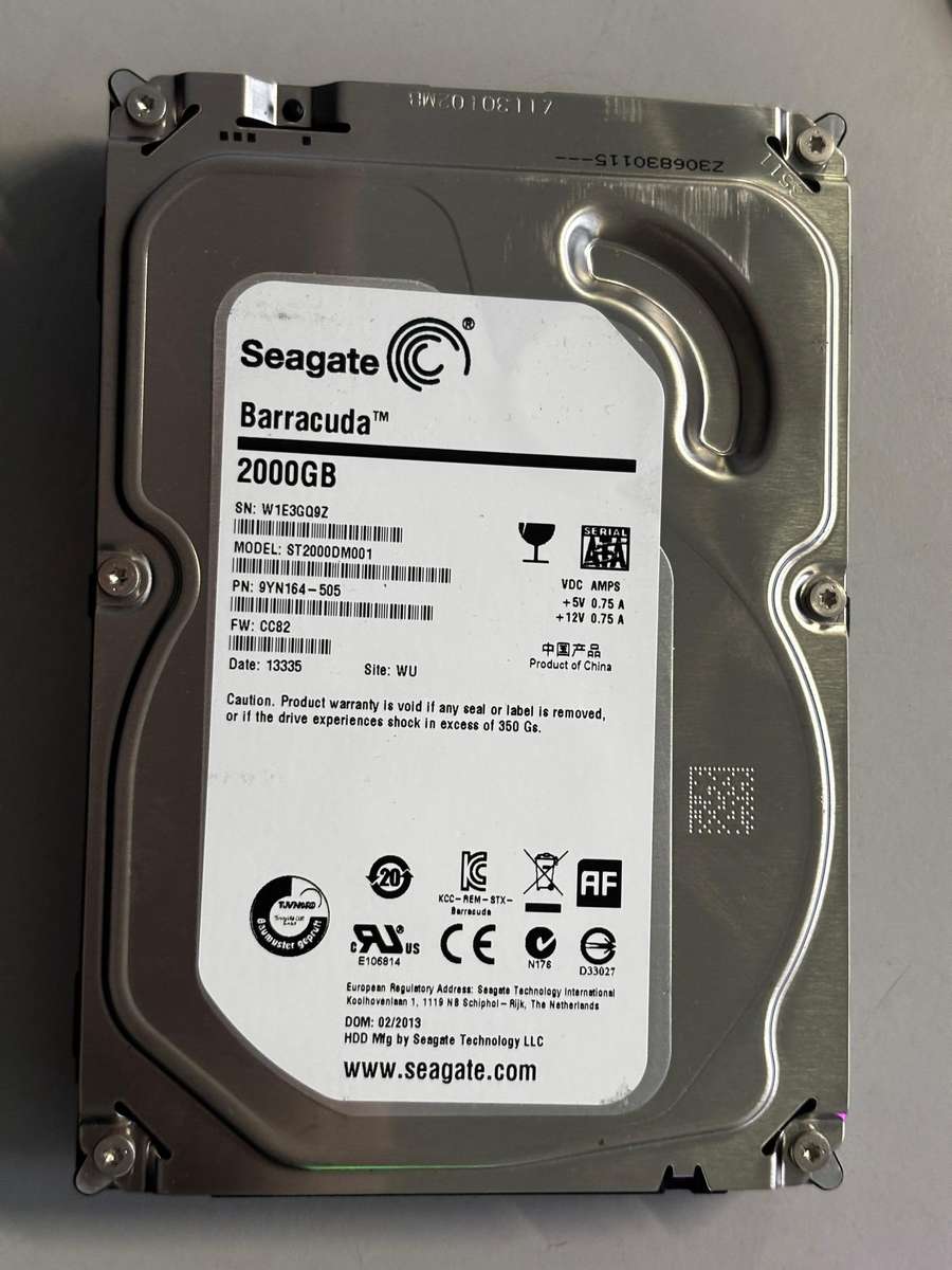 HDD - 2TB Seagate