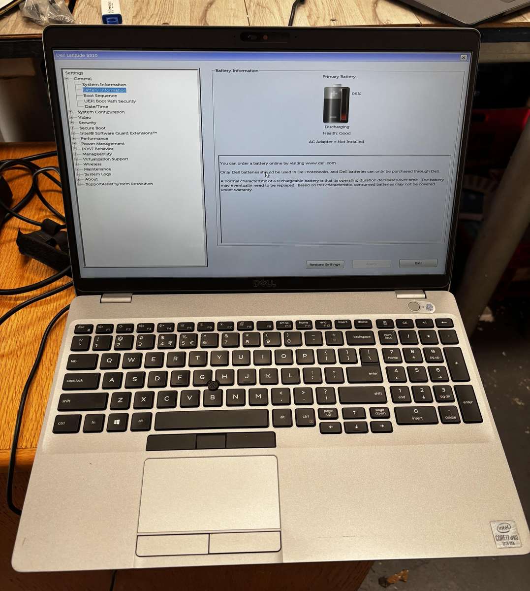 Dell Latitude 5510 i7 10th Gen Laptop