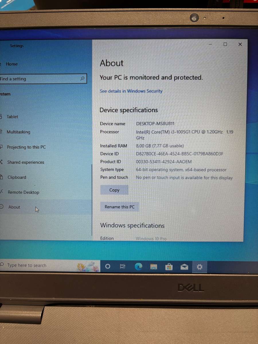 Dell Vostro i3 10th Gen Laptop