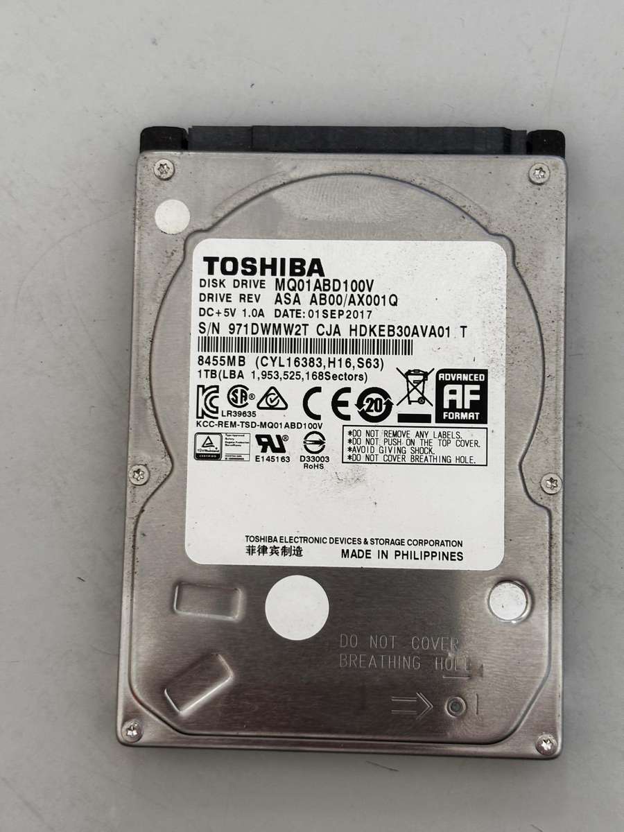 HDD - 1TB Toshiba