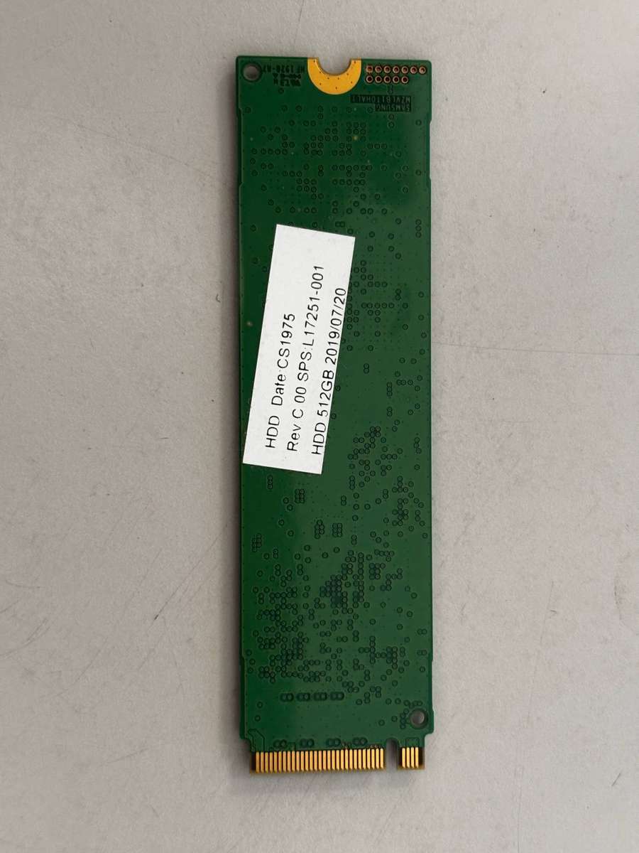 NVMe - 512GB Samsung