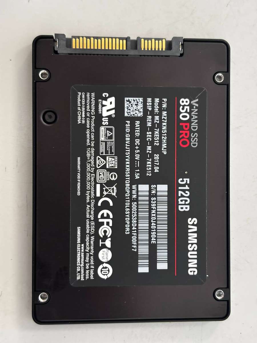 SSD - 512GB Samsung