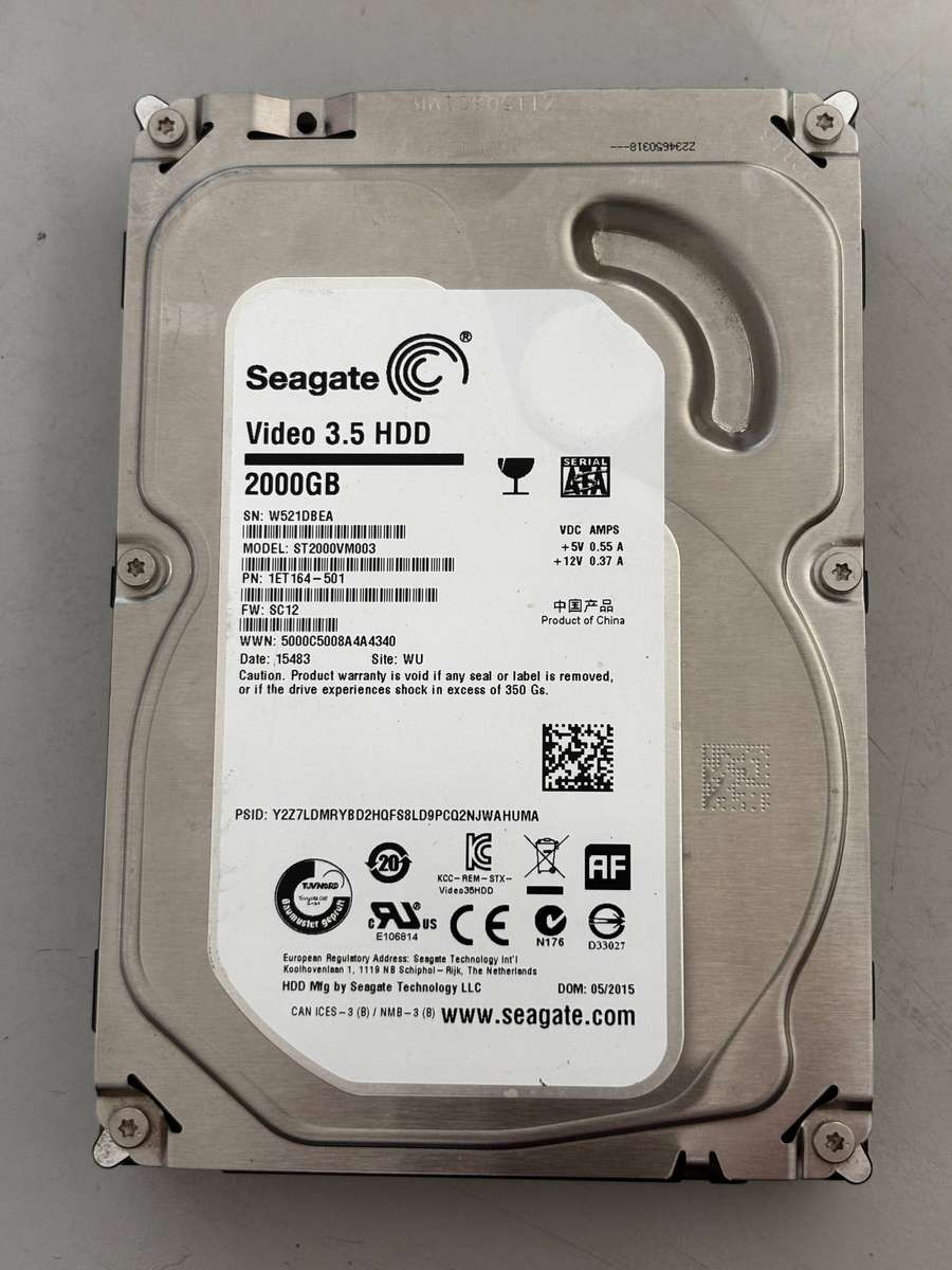 HDD - Seagate 2TB