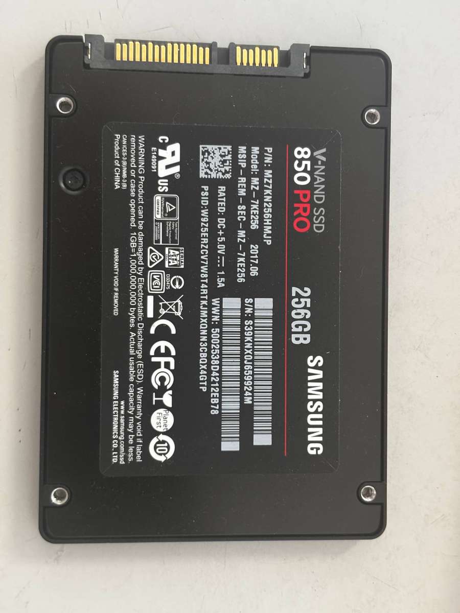 SSD - 256GB Samsung