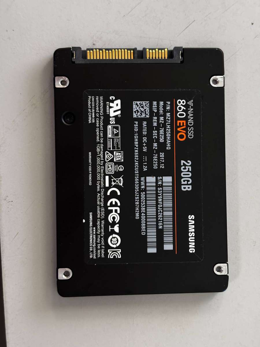 SSD - 250GB Samsung