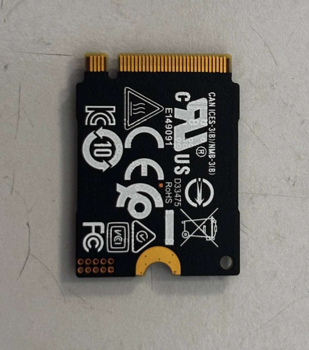 NVMe - 256GB Samsung