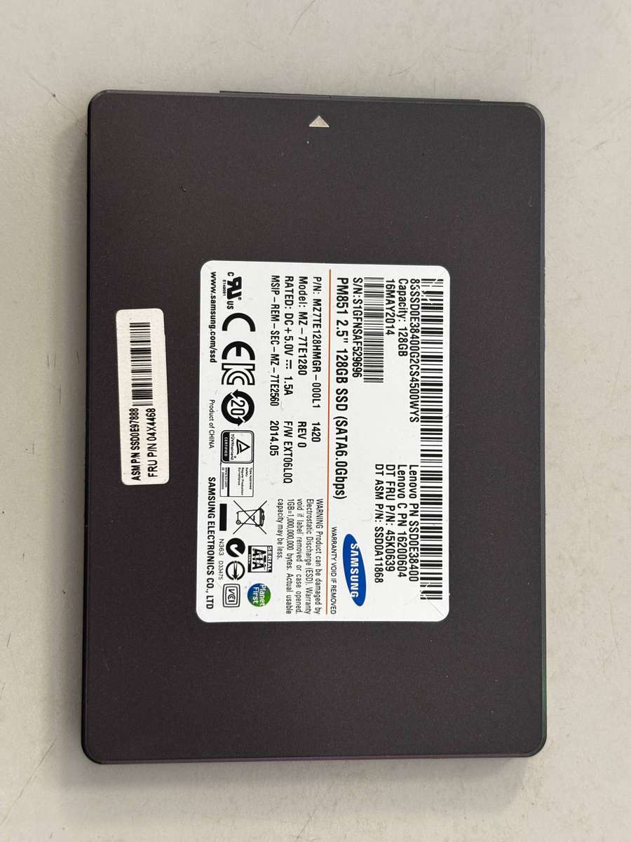 SSD - 128GB Samsung