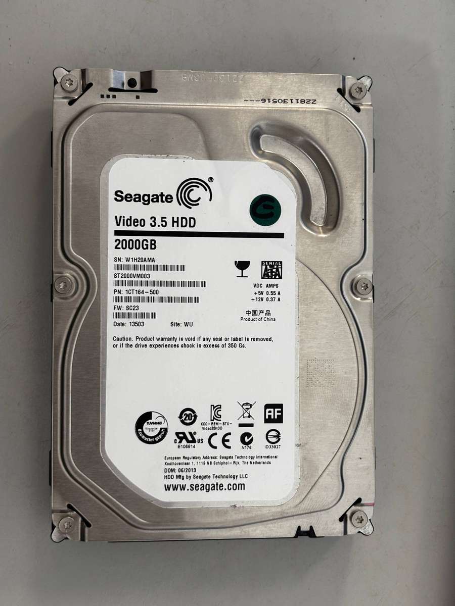 HDD - 2TB Seagate Video