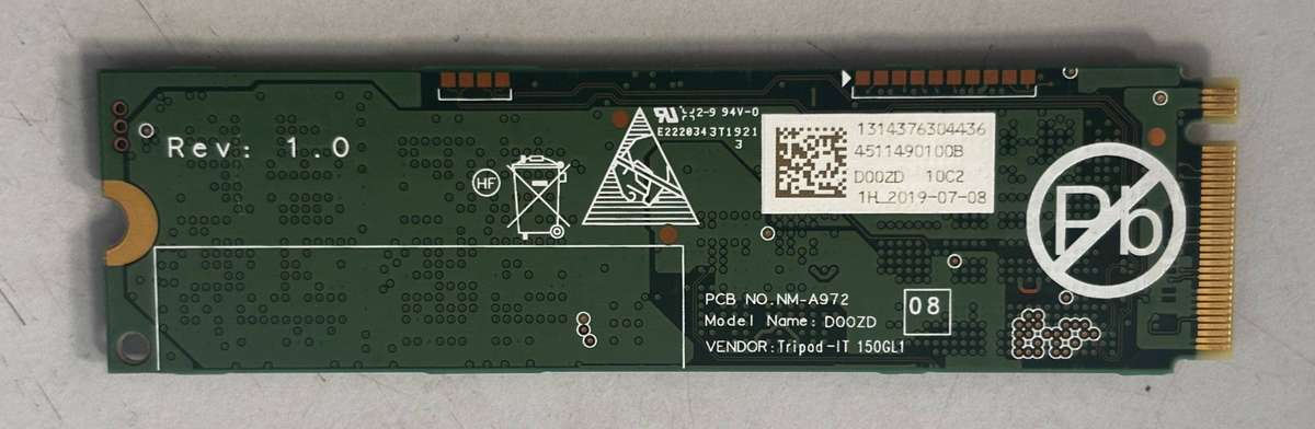 NVMe - 256GB Union Memory