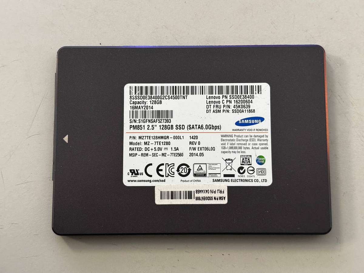 SSD - 128GB Samsung