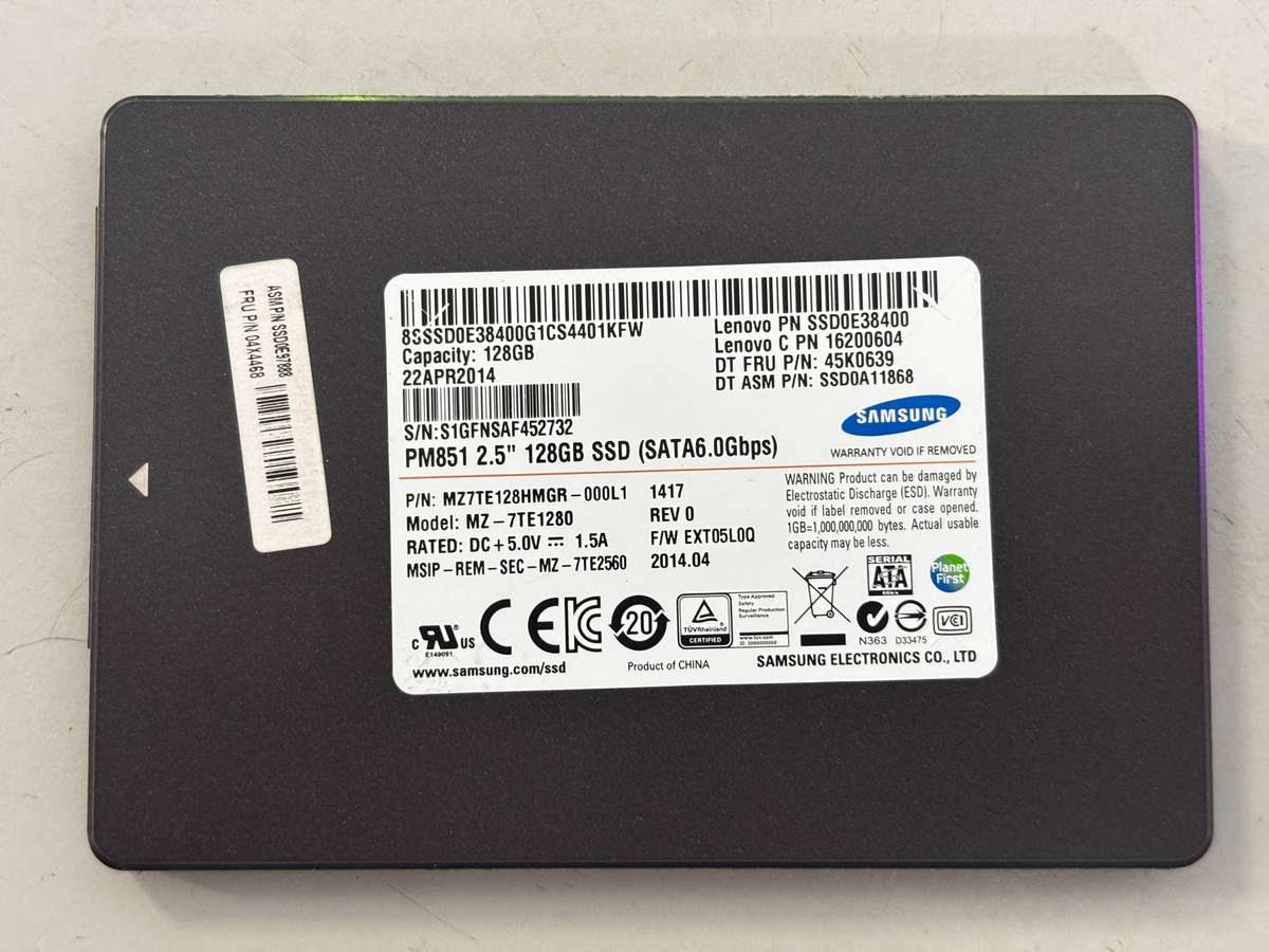 SSD - 128GB Samsung