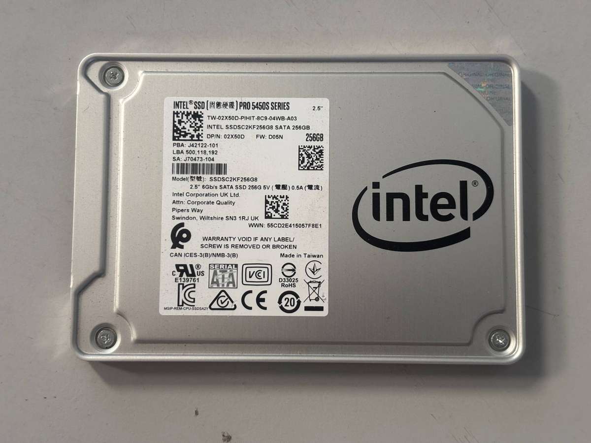 SSD -256GB Intel