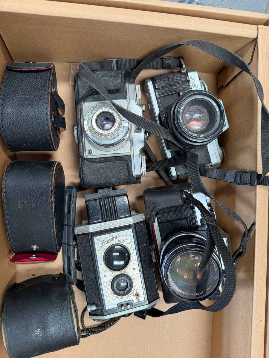 Old Cameras - UNTESTED