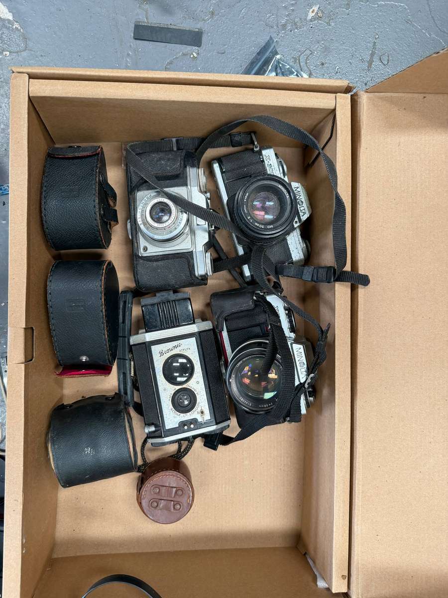 Old Cameras - UNTESTED