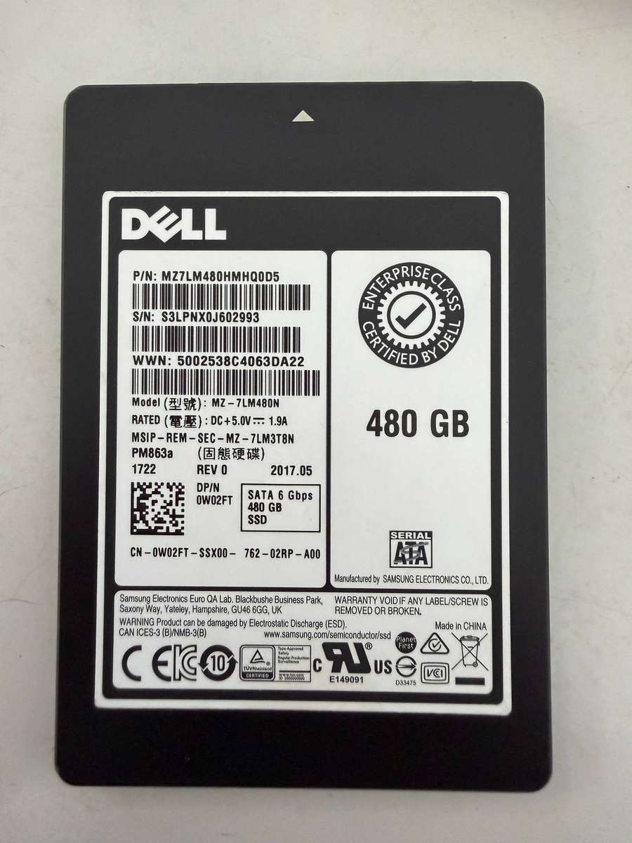 SSD - 480Gb Samsung