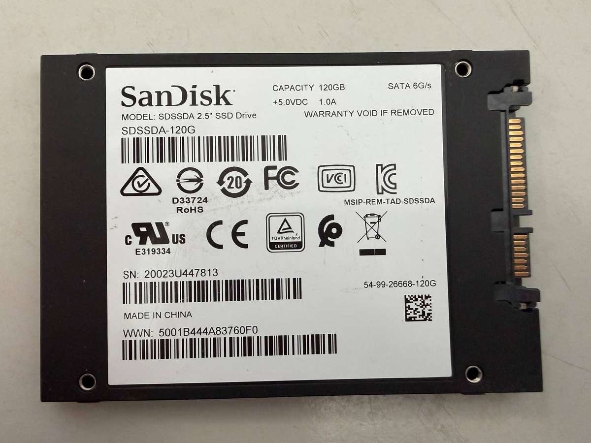 SSD - 120GB SanDisk