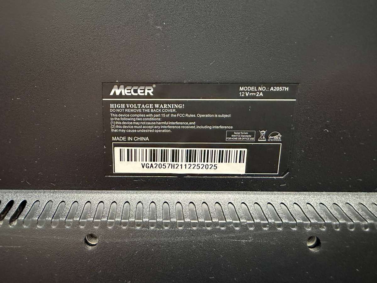 MECER 19.5" TFT LED Monitor