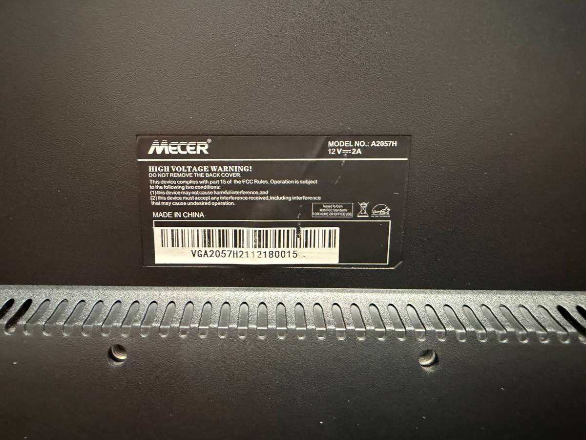 MECER 19.5" TFT LED Monitor (2)