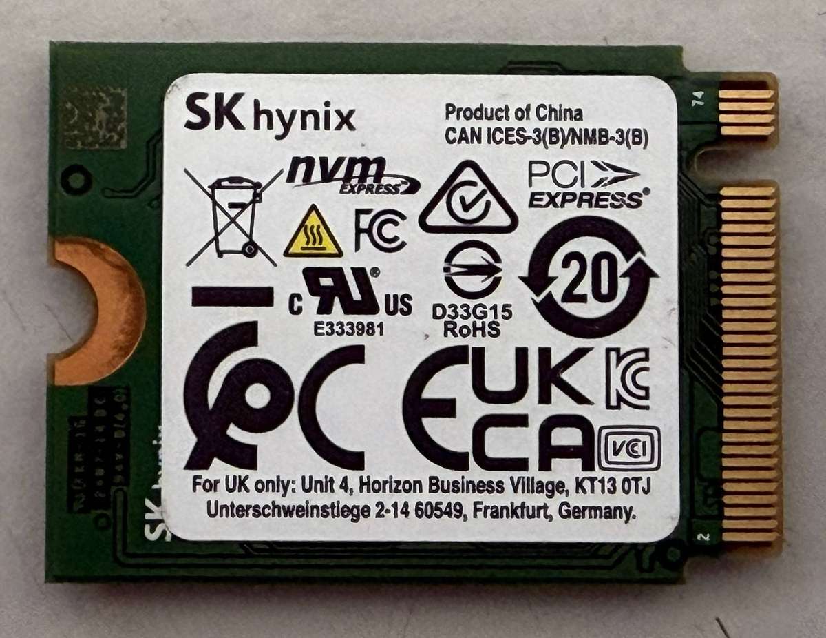 NVMe - 512GB SK Hynix