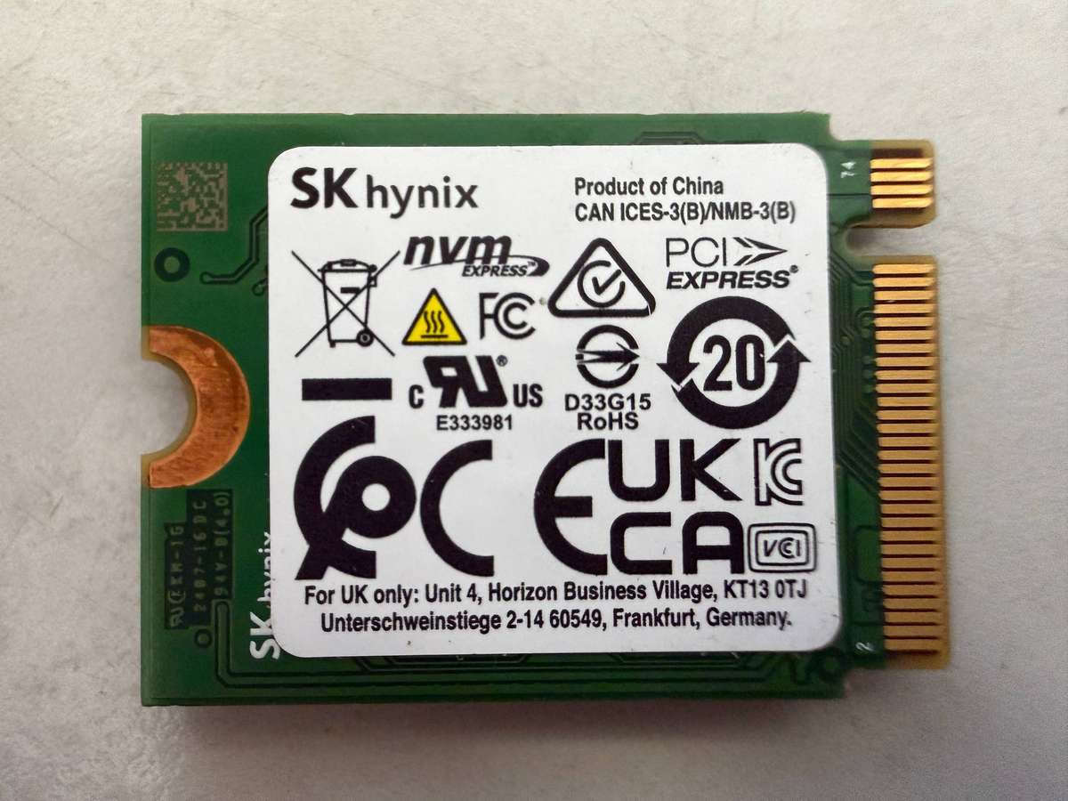 NVMe - 512GB SK Hynix