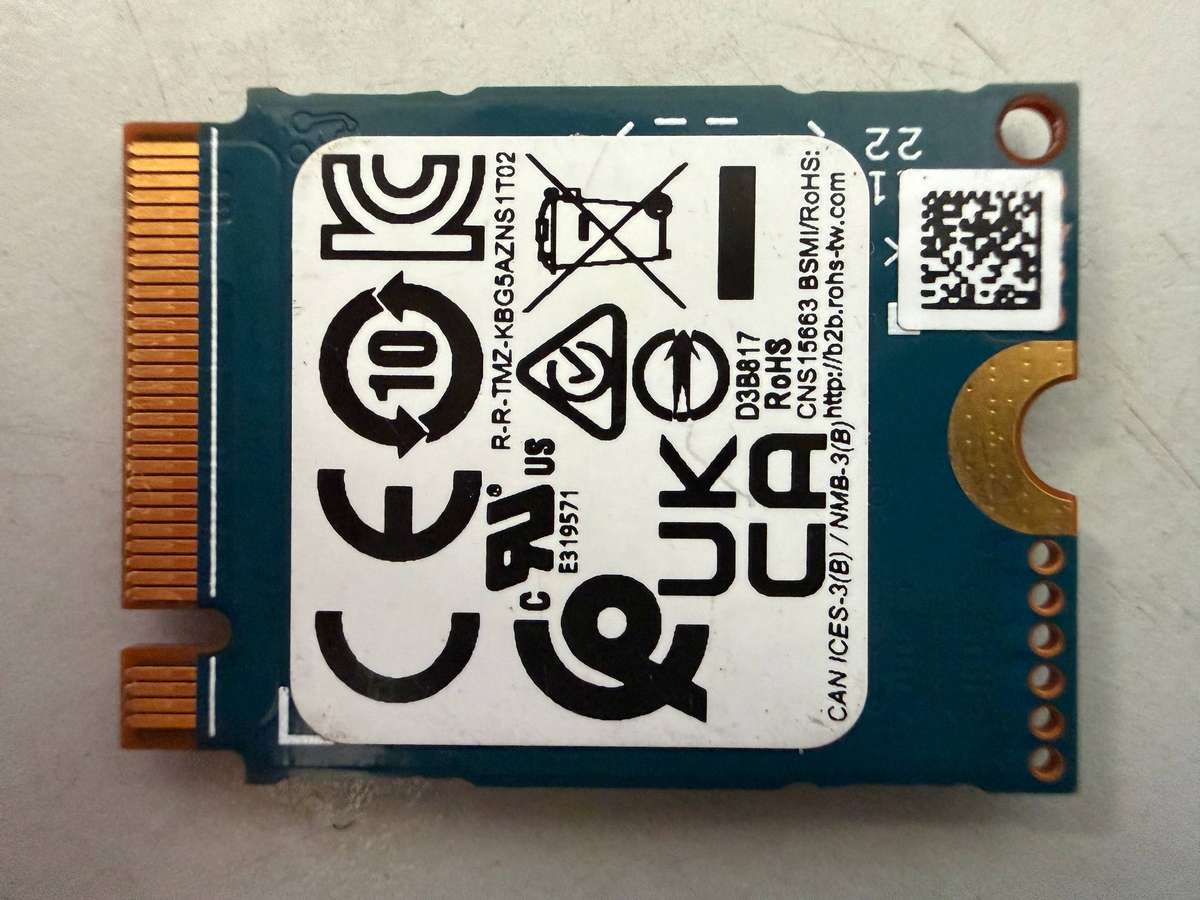 NVMe - 512GB KIOXIA
