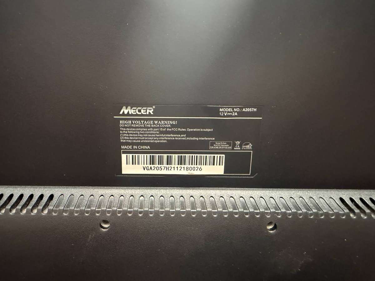 MECER 19.5" TFT LED Monitor