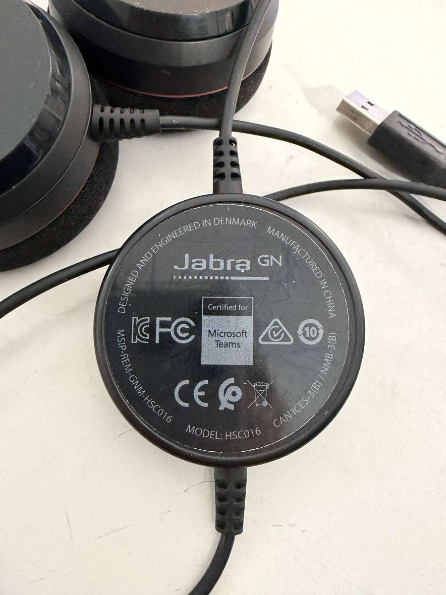 Jabra headset with microphone