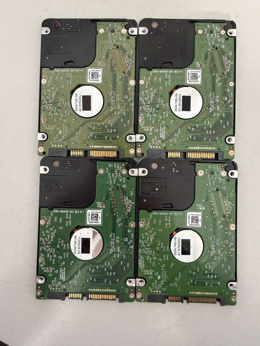 HDD - 500GB Western Digital x 4