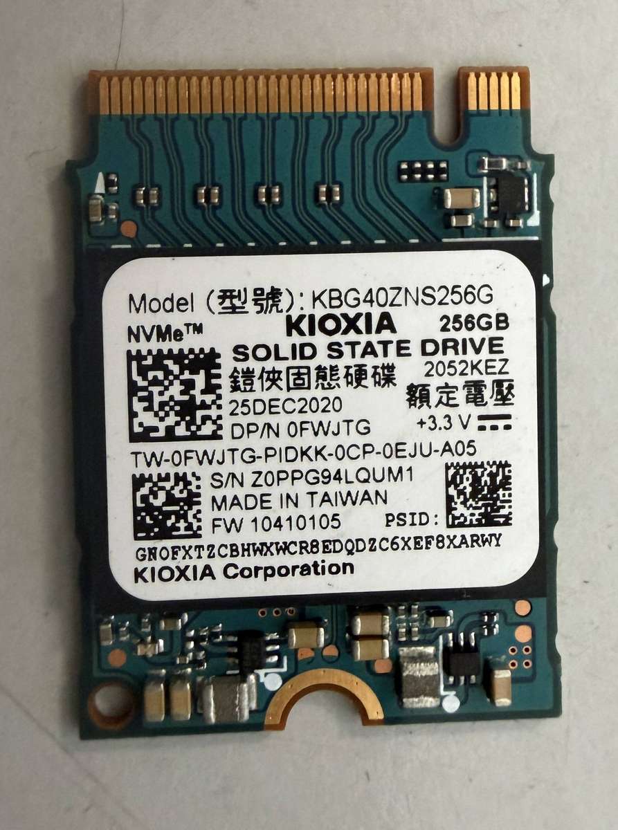 NVMe - 256GB KIOXIA