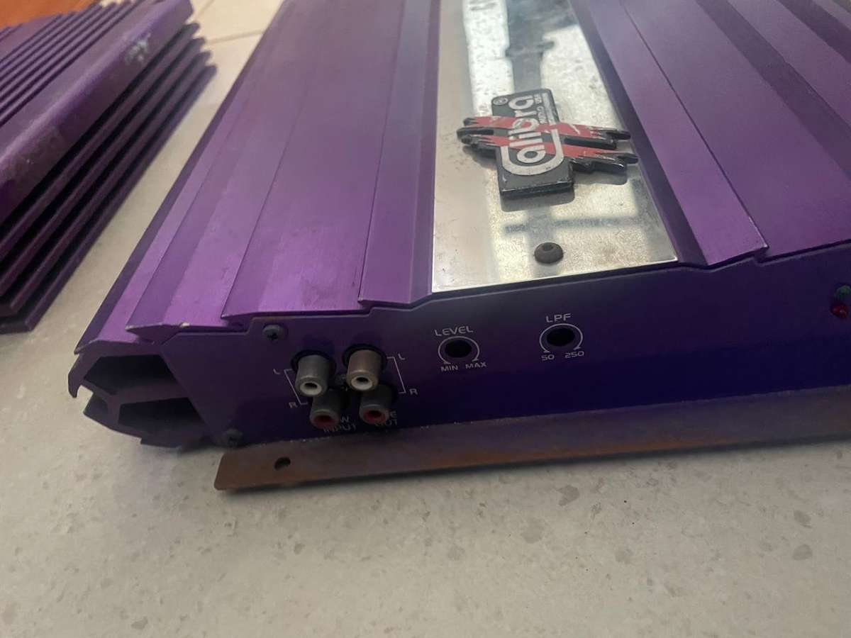 XTC 7500w, Starsound and Calibra 1200w monoblock for sale.