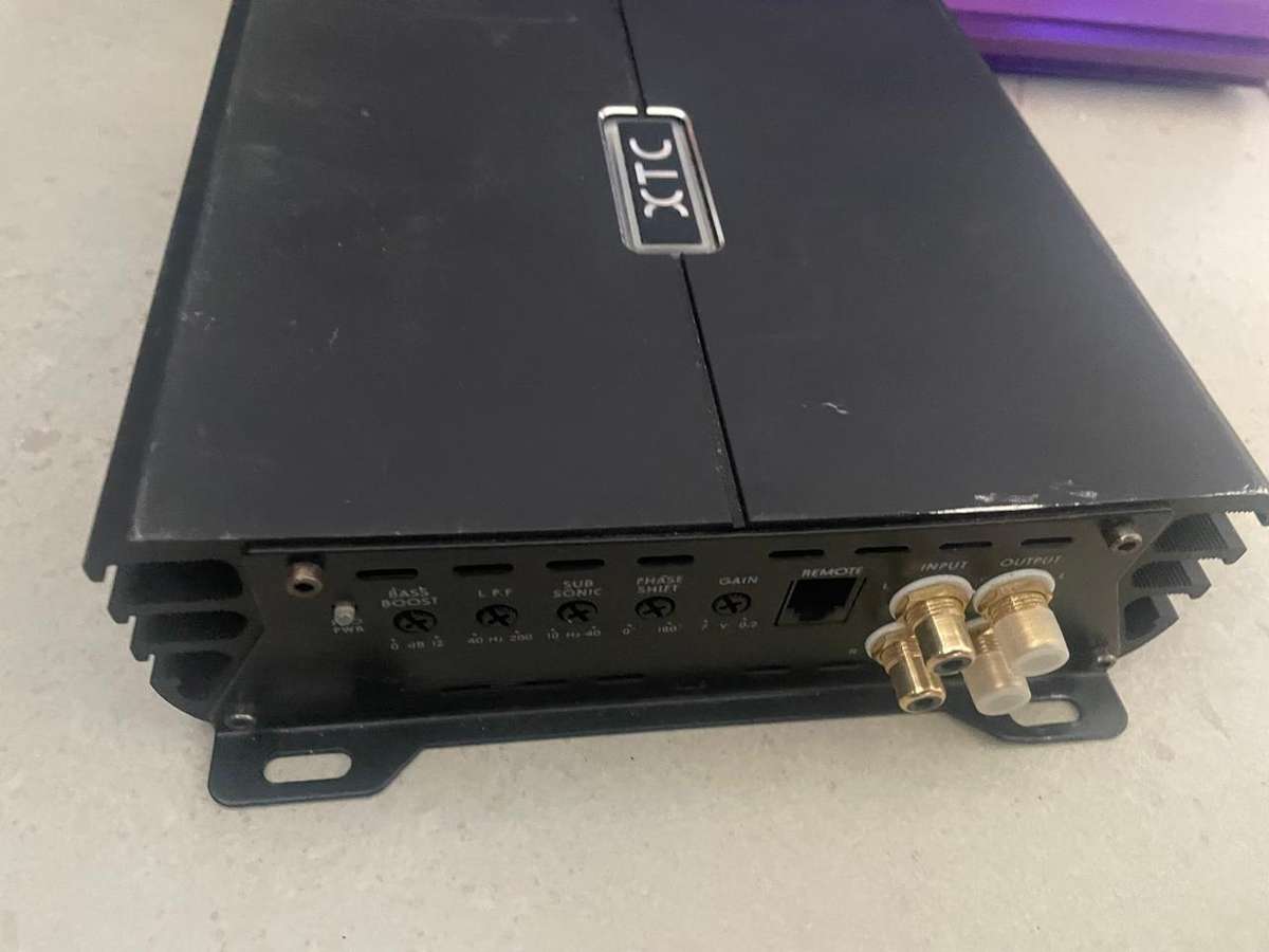 XTC 7500w, Starsound and Calibra 1200w monoblock for sale.