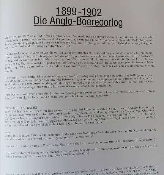 Die Anglo- Boereoorlog 1899-1902 deur Fransjohan Pretorius. 19de Eeu Erfenisreeks