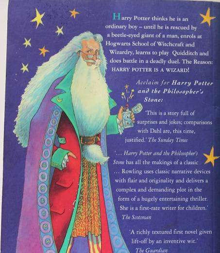 Harry Potter and the Philosopher's Stone by J.K. Rowling