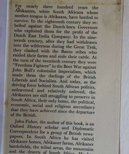 The Afrikaners by John Fisher