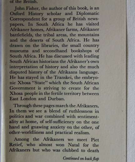 The Afrikaners by John Fisher