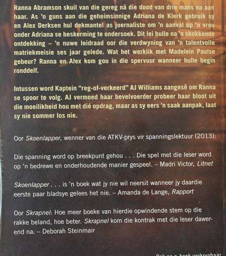 Sondebok deur Irma Venter
