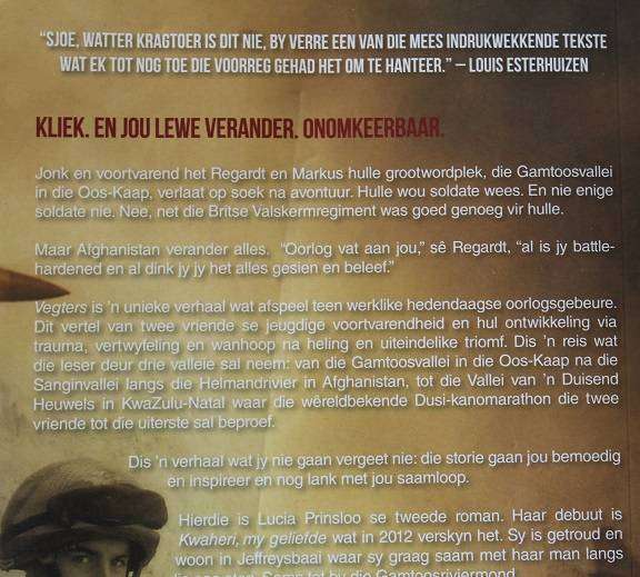 Vegters deur Lucia Prinsloo. Geteken !