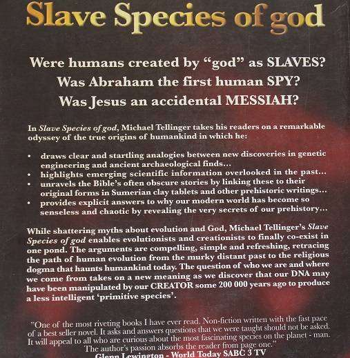 Slave species of god by Michael Tellinger