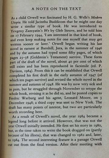 1984 by George Orwell